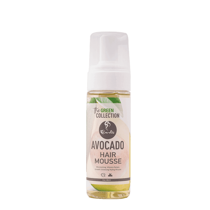 Curls The Green Collection Avocado Hair Mousse 236ml - Curly Stop