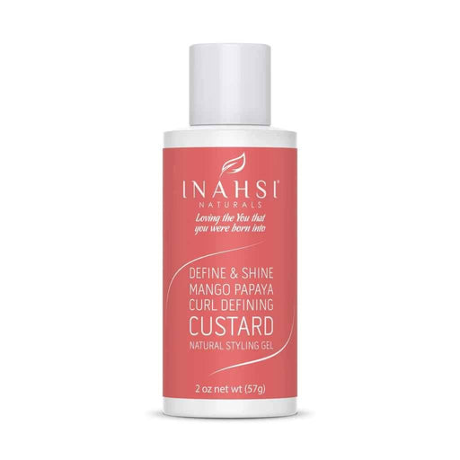 Inahsi Naturals Define & Shine Mango Papaya Curl Defining Custard - Curly Stop