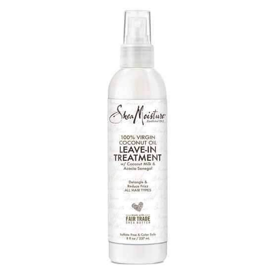 Shea Moisture 100% Virgin Coconut Oil Leave In Treatment Shea Moisture 237ml - Curly Stop